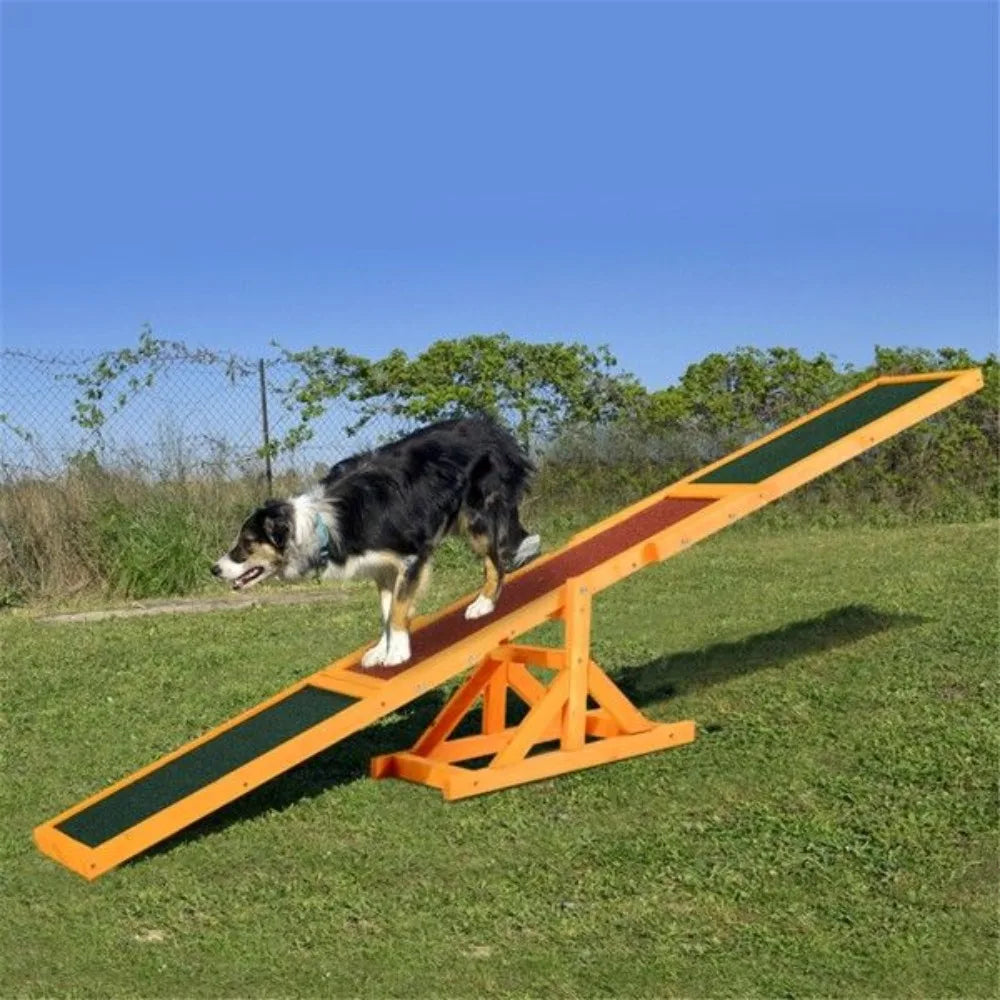 Dog Agility Ramp, Pet Seesaw