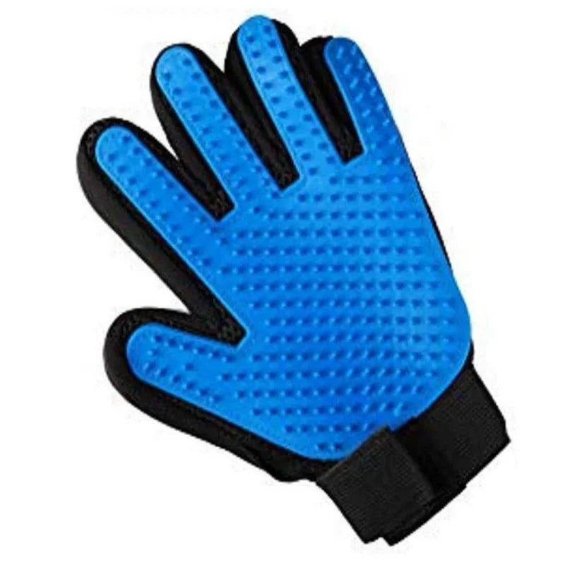 Pet Grooming Gloves for De-Shedding De-Matting