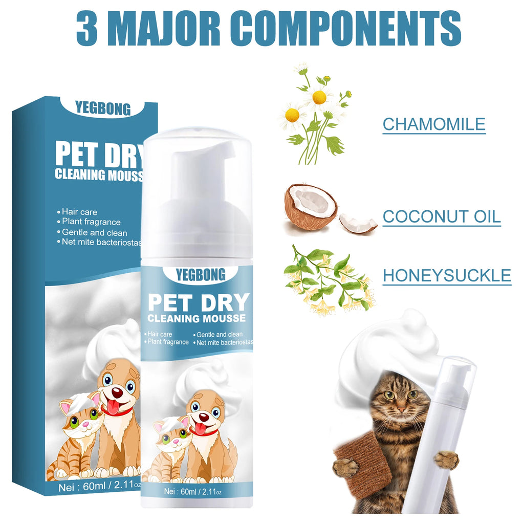 Pet Deodorizing Shampoo Waterless Body Wash