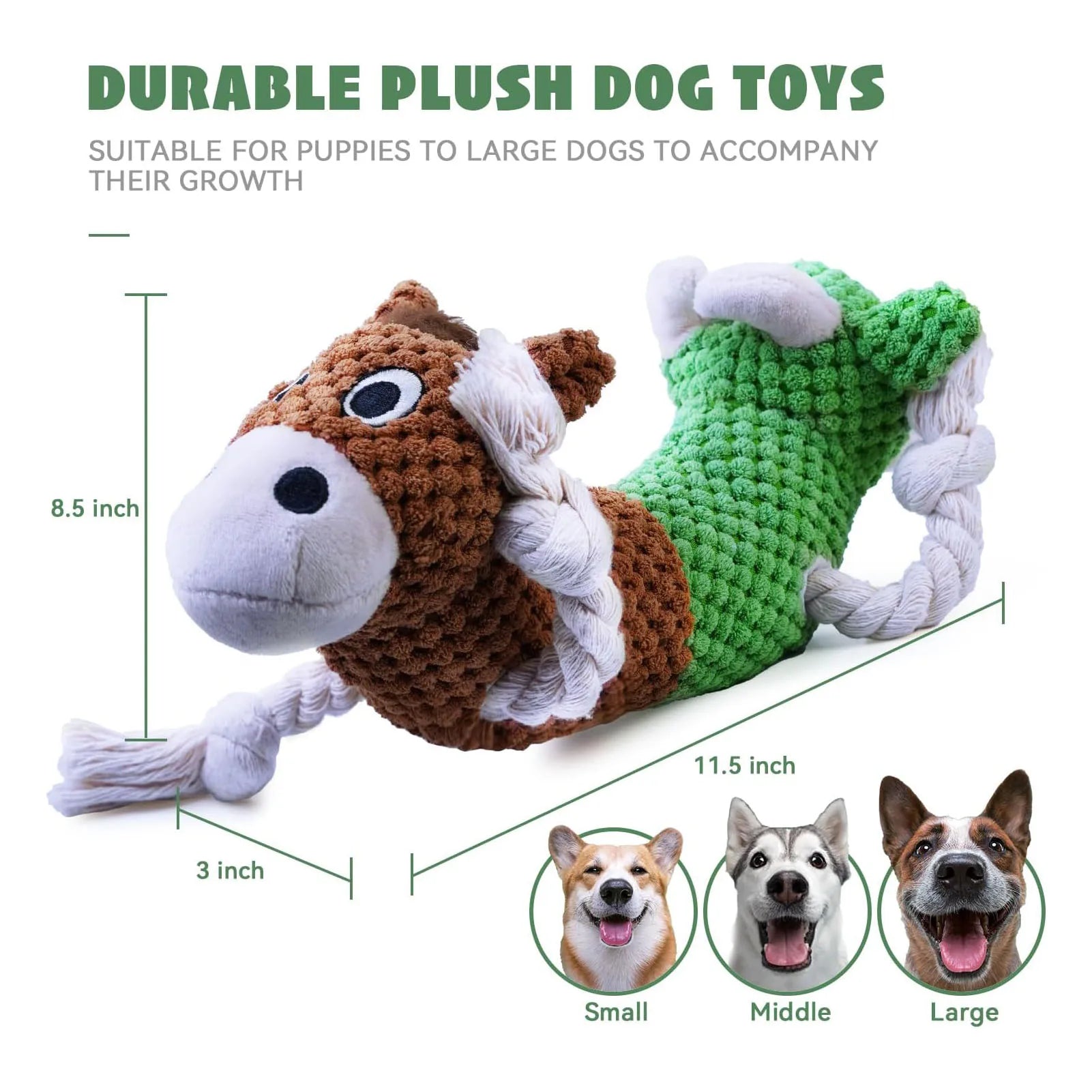 Squeaky Dog Chew Toy