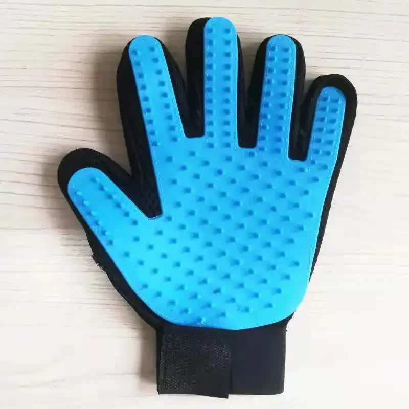 Pet Grooming Gloves for De-Shedding De-Matting
