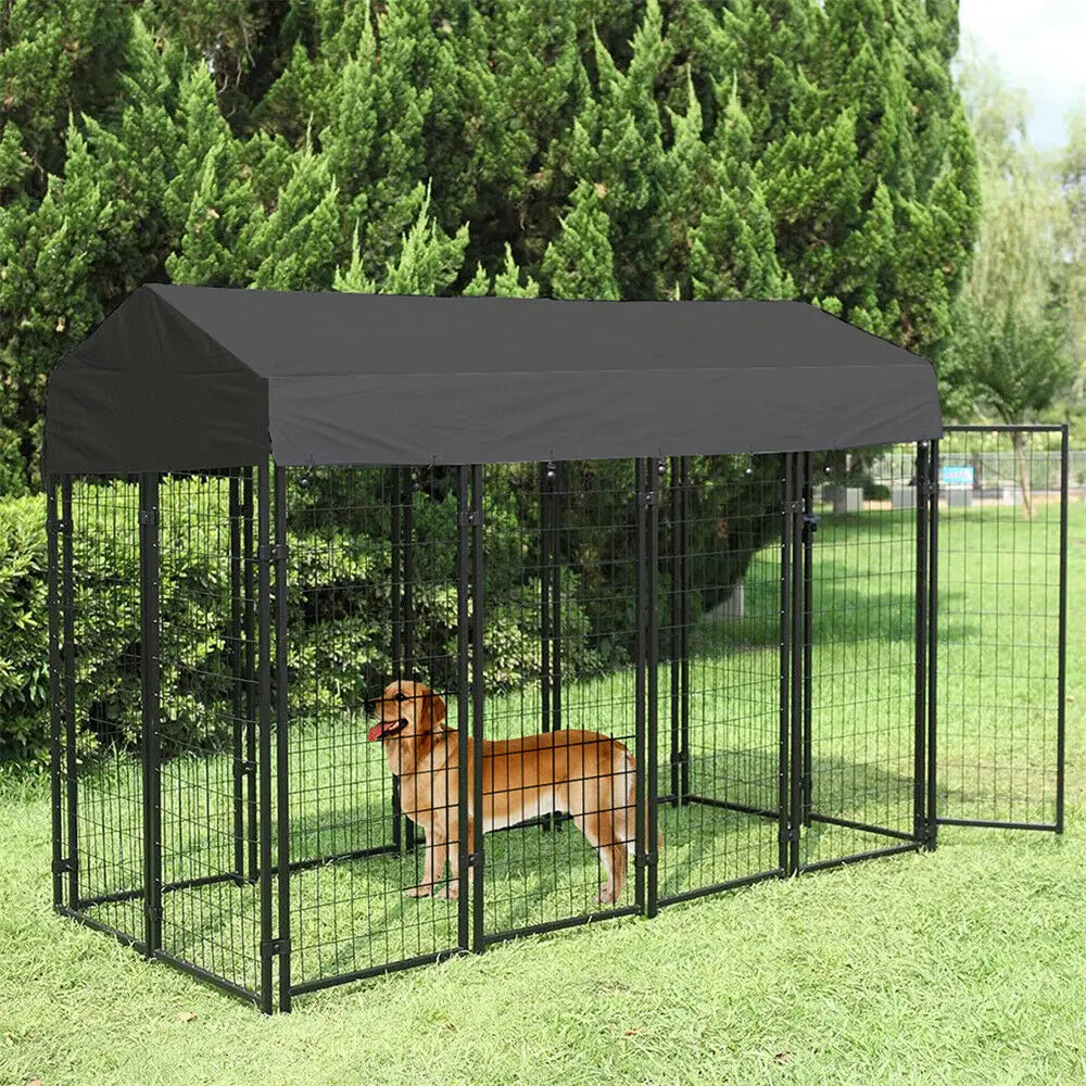 Large Dog Kennel with UV Protection