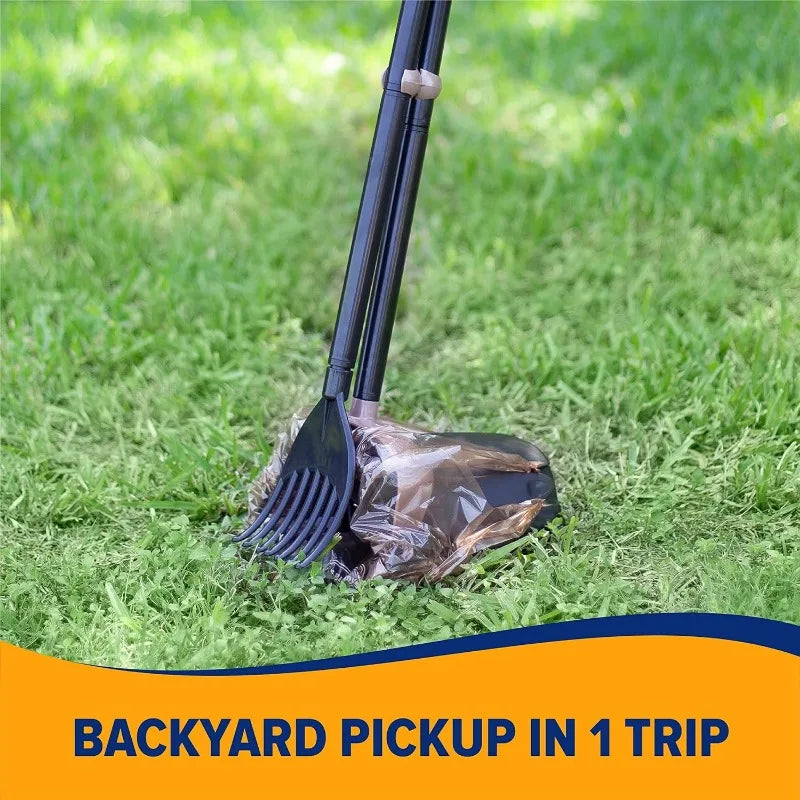 Pooper Scooper Swivel Bin & Rake