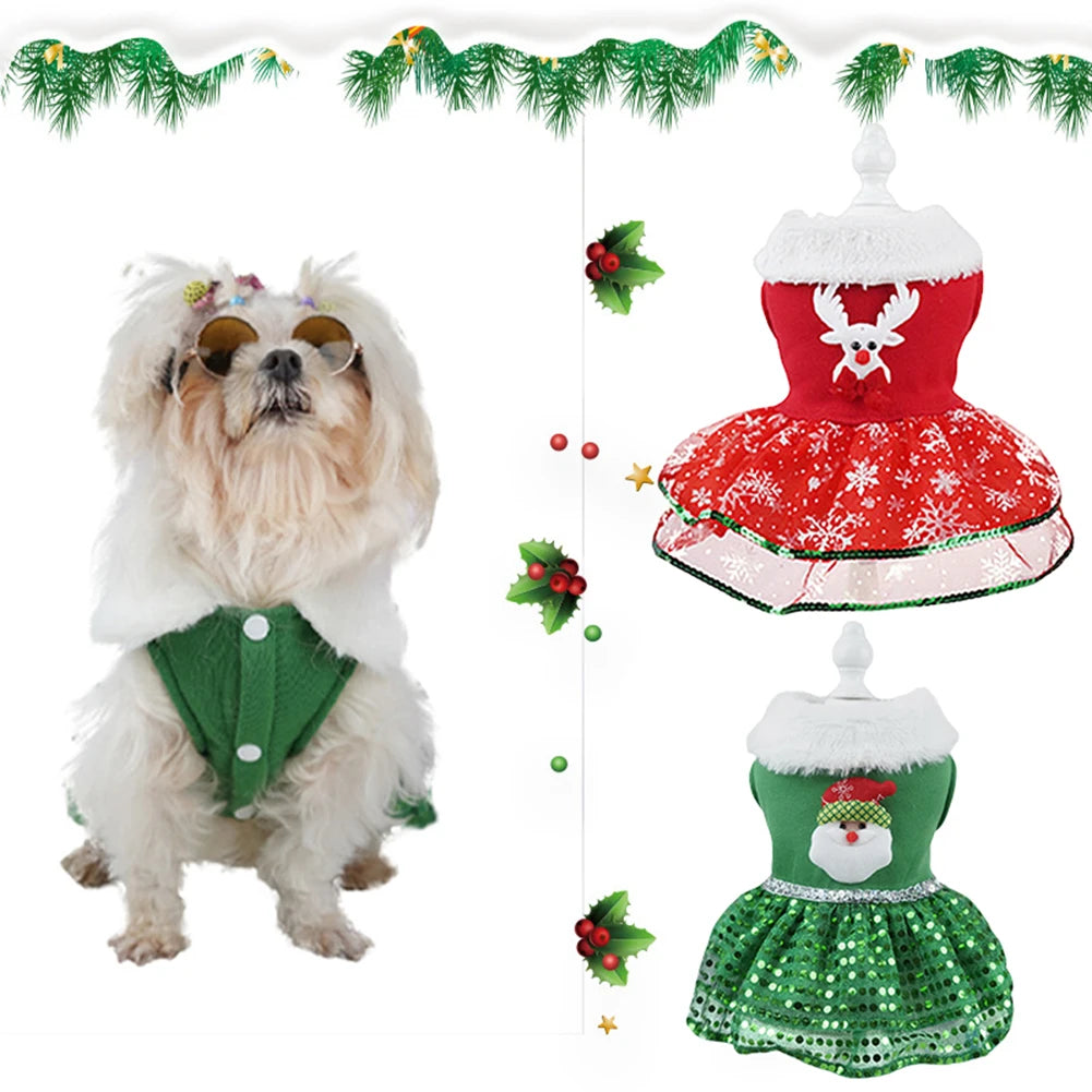 Dog Christmas Costume