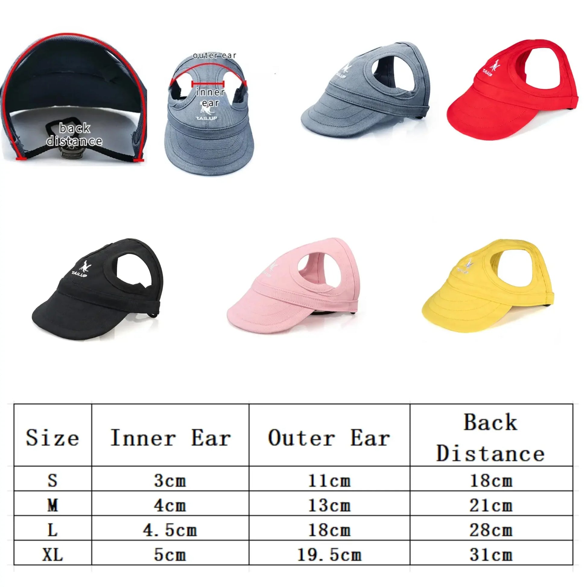 Adjustable Pet Baseball Hat