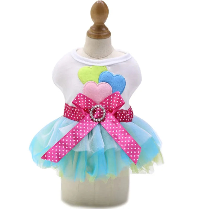 Dog Princess Dress for Small Dogs