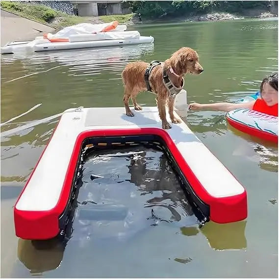Inflatable Dog Water Ramp