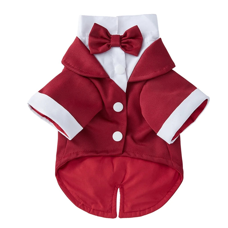 Pet Dog Tuxedo Suit