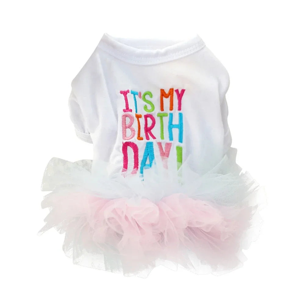 Princess Birthday Dog Dress