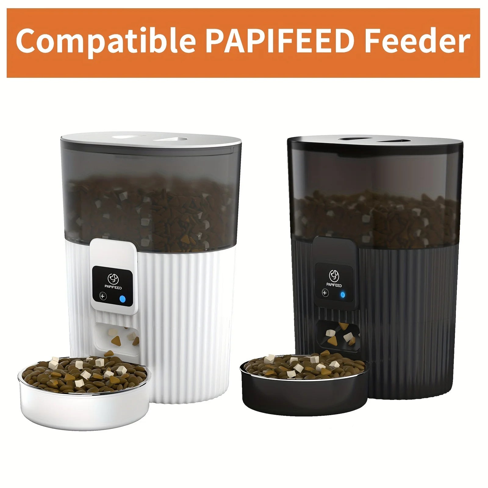Automatic pet food dispenser w/remote