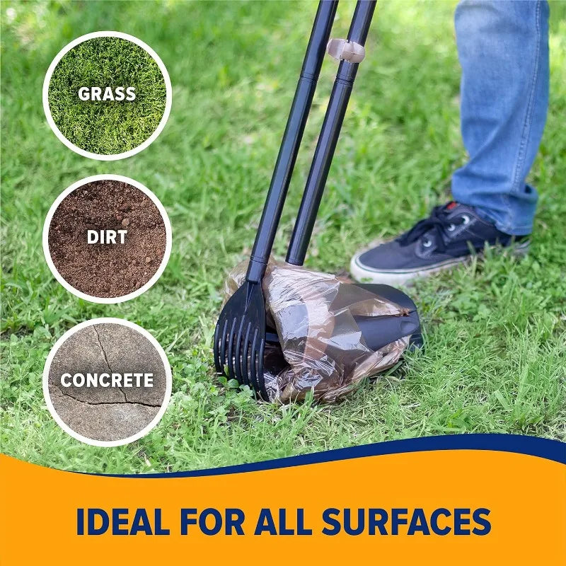 Pooper Scooper Swivel Bin & Rake