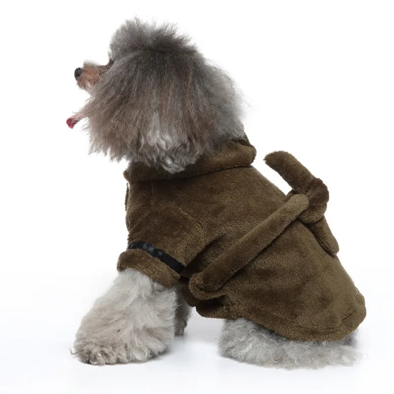 Pet Bathrobe with Hood