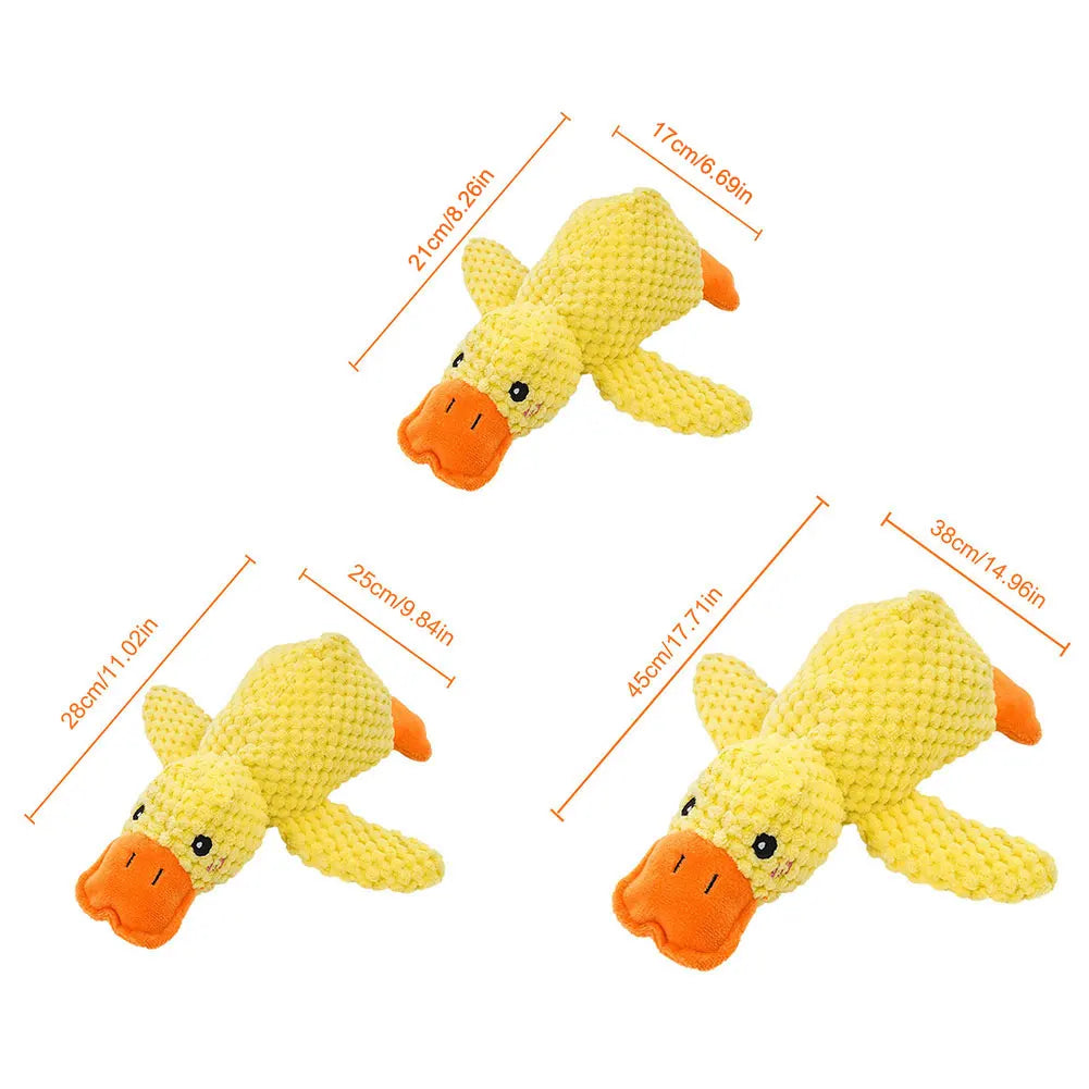 Plush Dog Calming Toy - Bite Resistant
