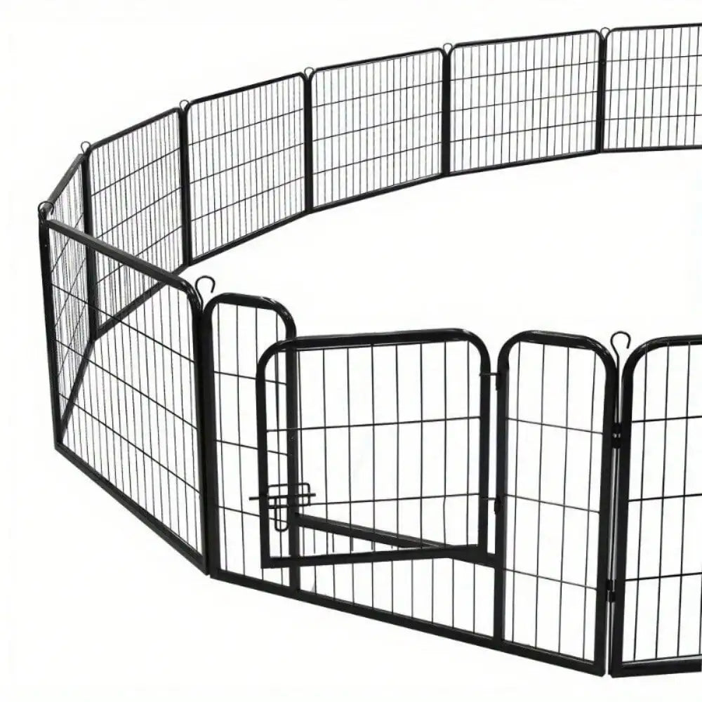 16 Panel Heavy Duty Metal Dog Crate