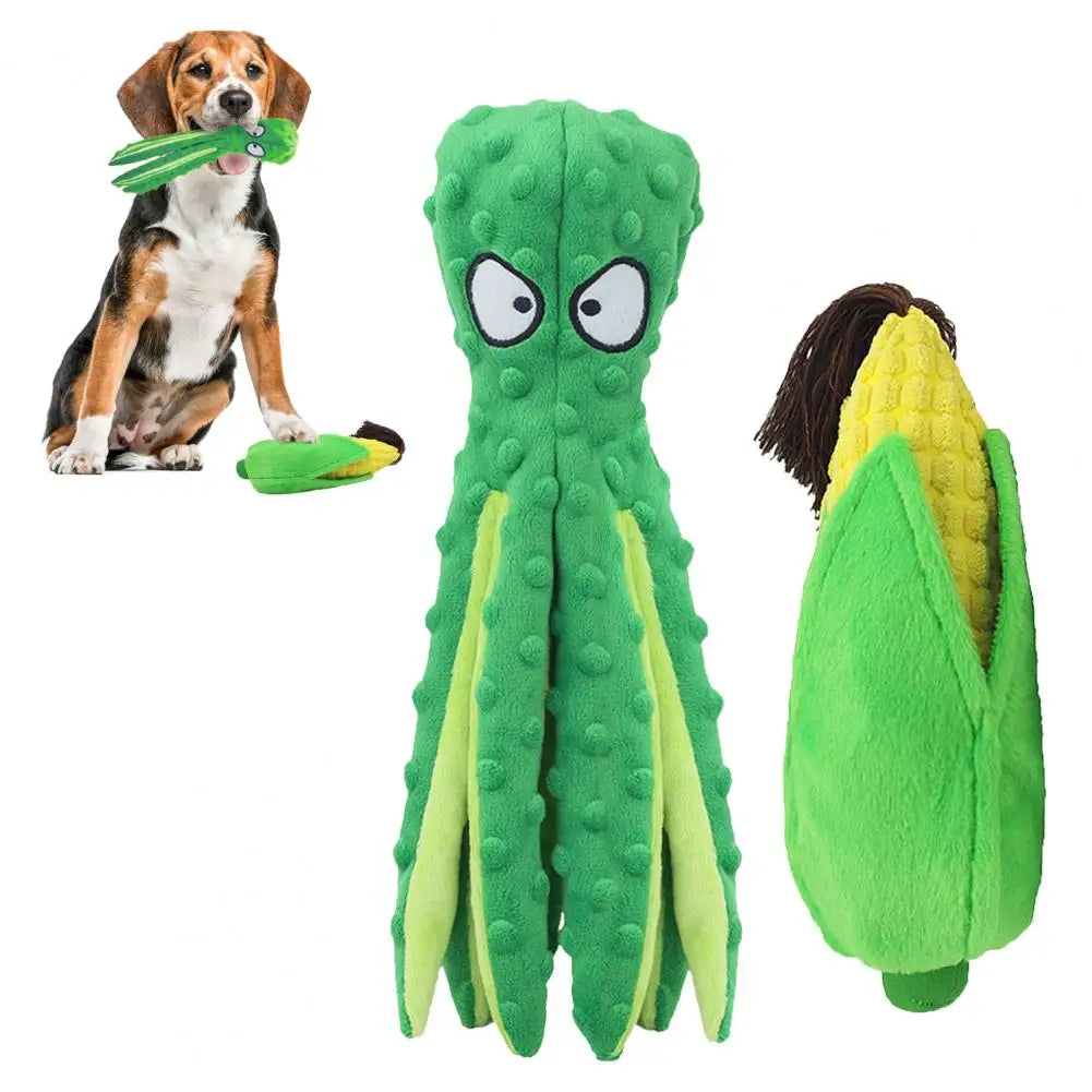 Octopus Dog Interactive Toy