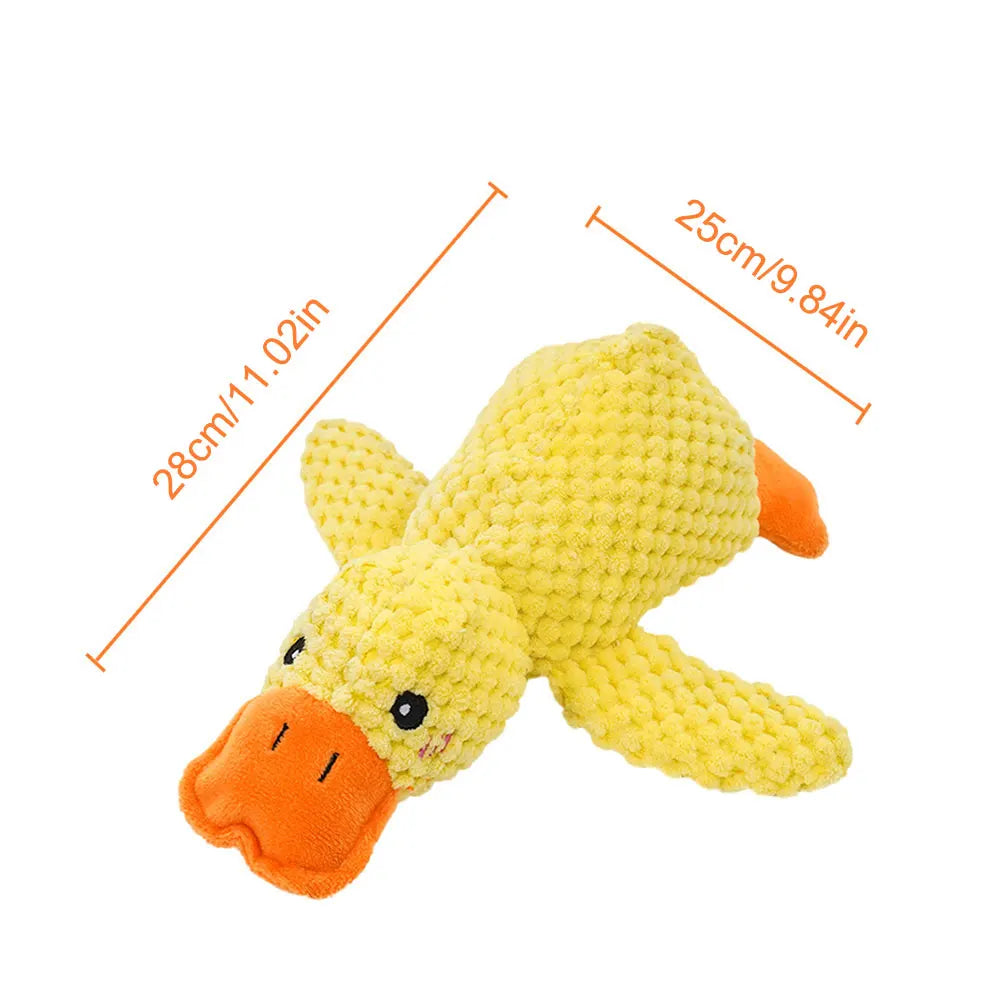 Plush Dog Calming Toy - Bite Resistant