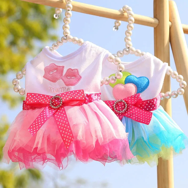 Dog Princess Dress for Small Dogs