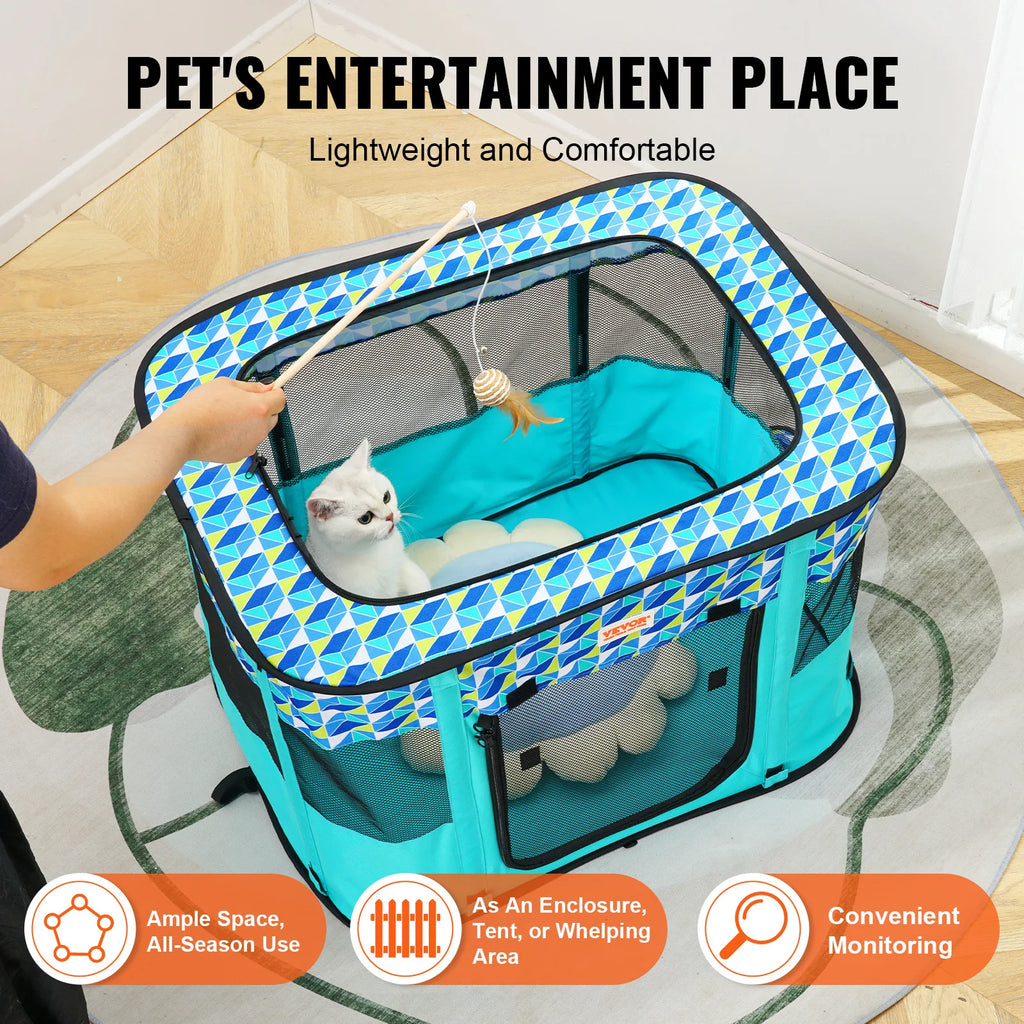 VEVOR Portable Pet Playpen