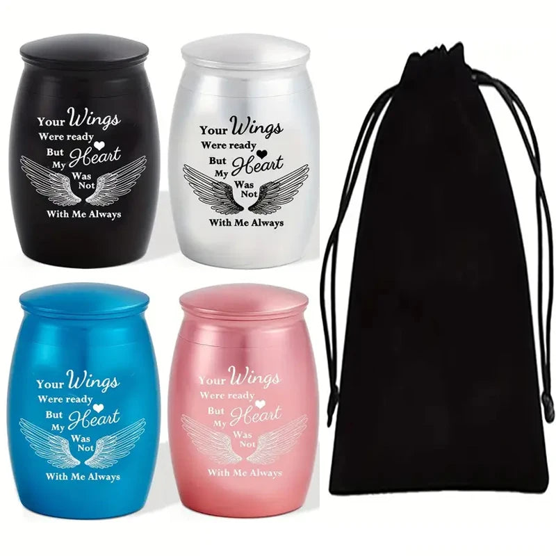 Set of 4 Cremation Mini Urns